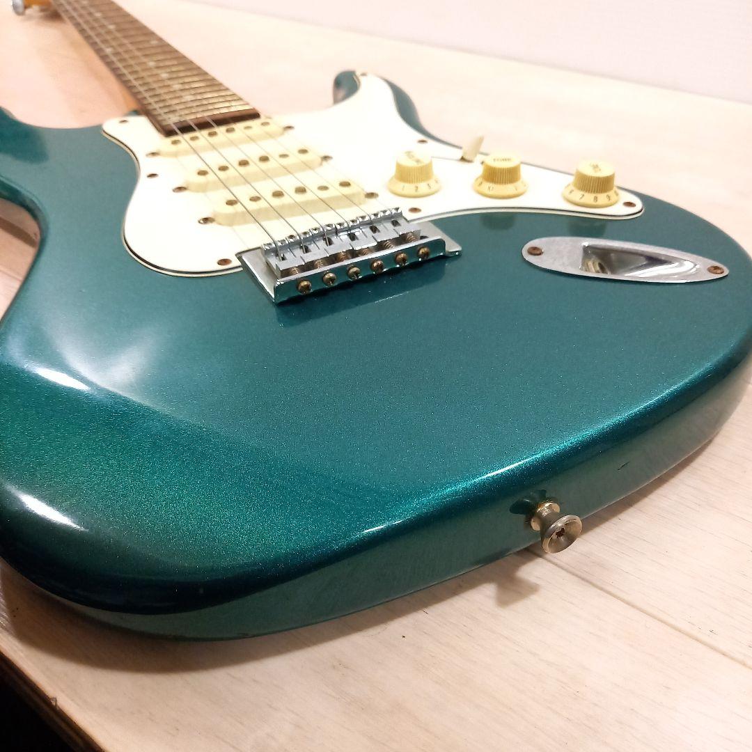 現状渡し Faster 24フレット仕様 ストラトキャスター エメラルドグリーン