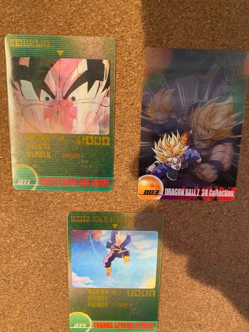 ドラゴンボール　森永ウエハースチョコ　プラスチック製カード