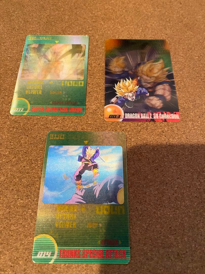 ドラゴンボール　森永ウエハースチョコ　プラスチック製カード