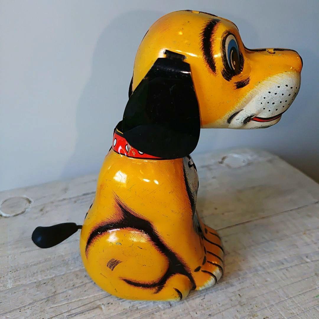 Pat the Pup犬のブリキゼンマイ おもちゃ 日本製　昭和レトロ玩具