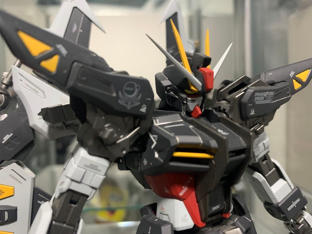 MG ストライクノアールガンダム 全塗装完成品