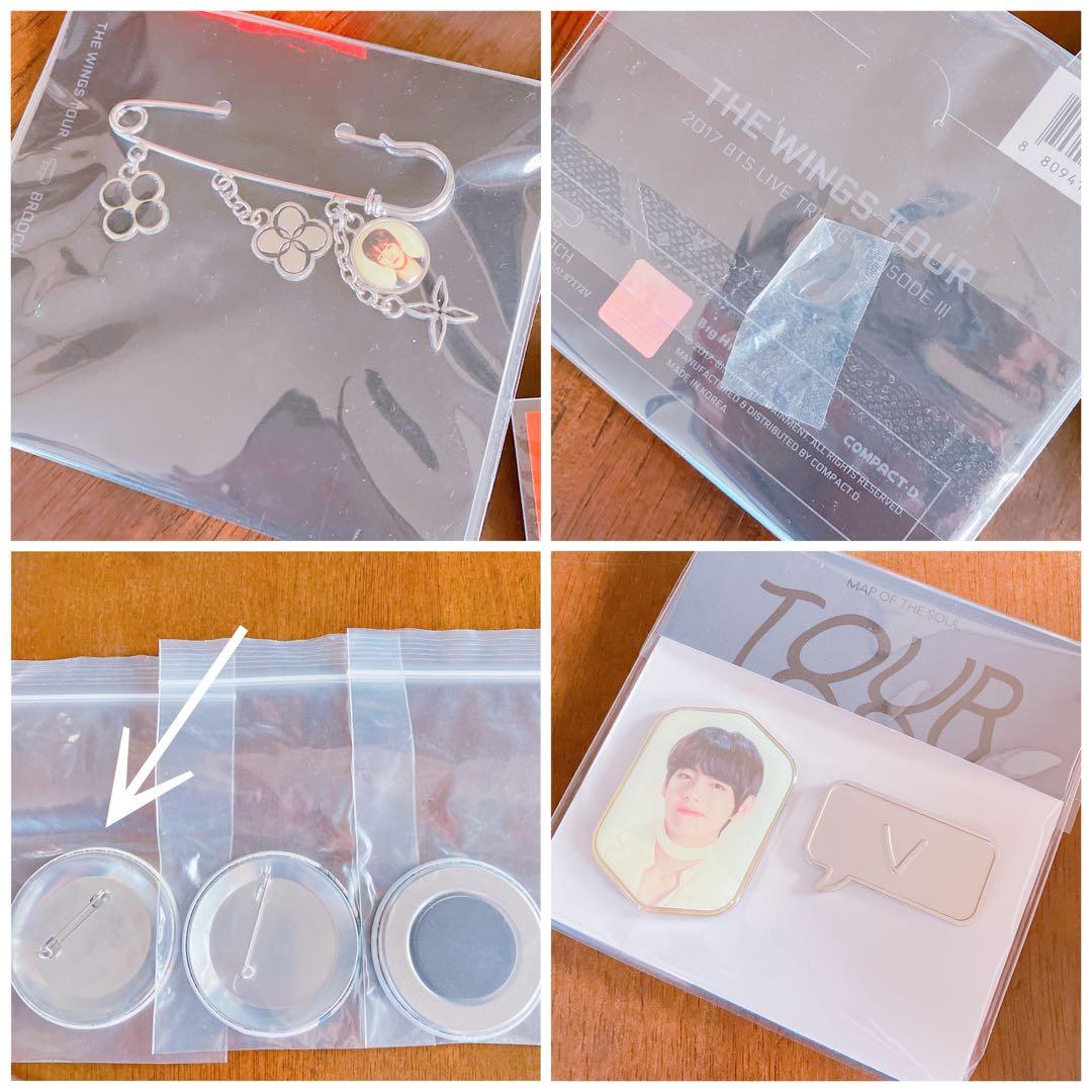 うちわ テテ テヒョン TATA 公式 グッズ BTS BT21 tinytan