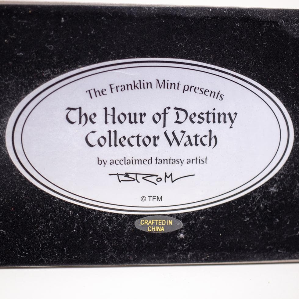 フランクリンミント アワーオブデスティニー スタンドウォッチホルダー ピューター