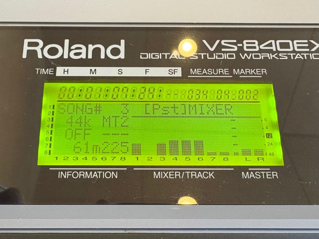 Roland VS-840EX｜動作品・説明書付｜DAW前段機として使えます