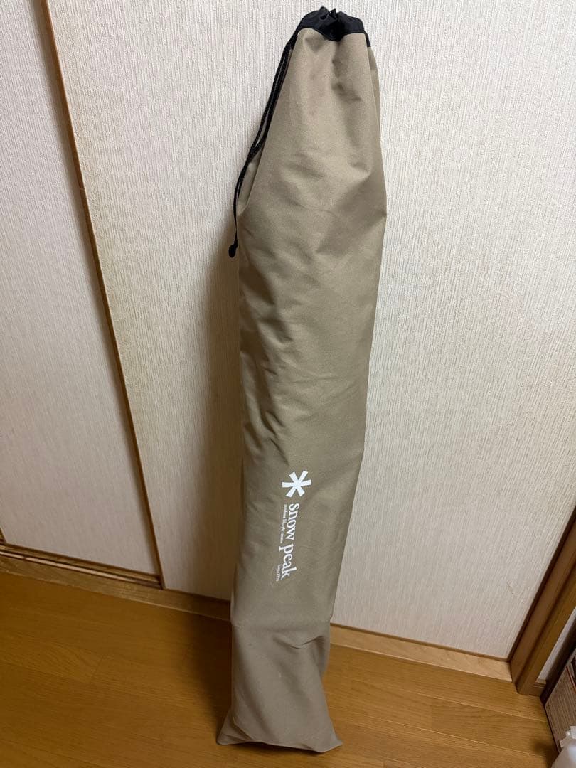 【未使用】スノーピークコット　ハイテンション　床面保護カバー付