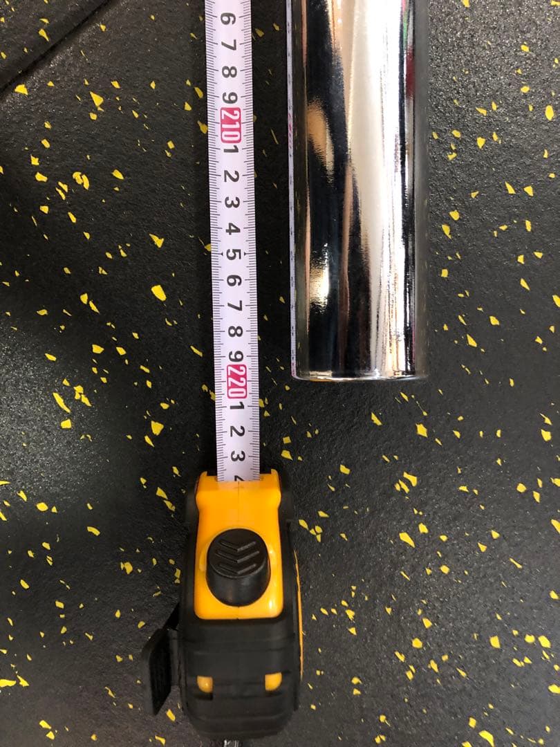 ⭐️9/27午前削除　送料込⭐️オリンピックバーベルシャフト 220cm 径50mm