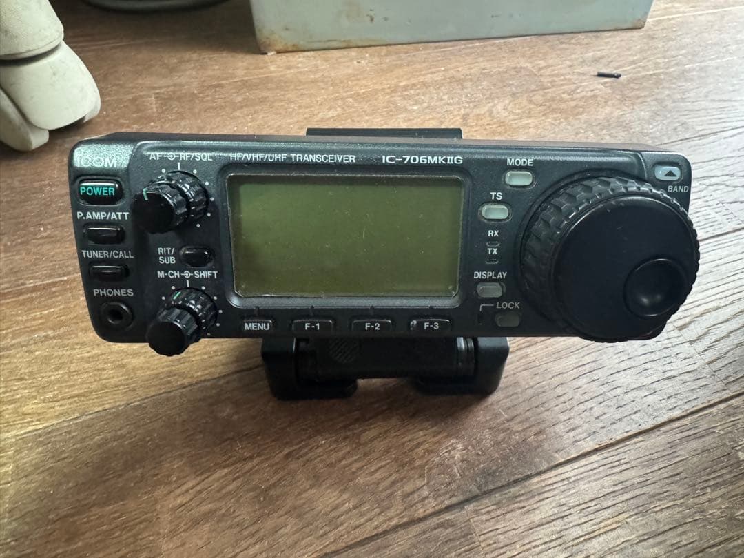 IC-706 用セパレートケーブル　マウントブラケット　マウントベース3点セット