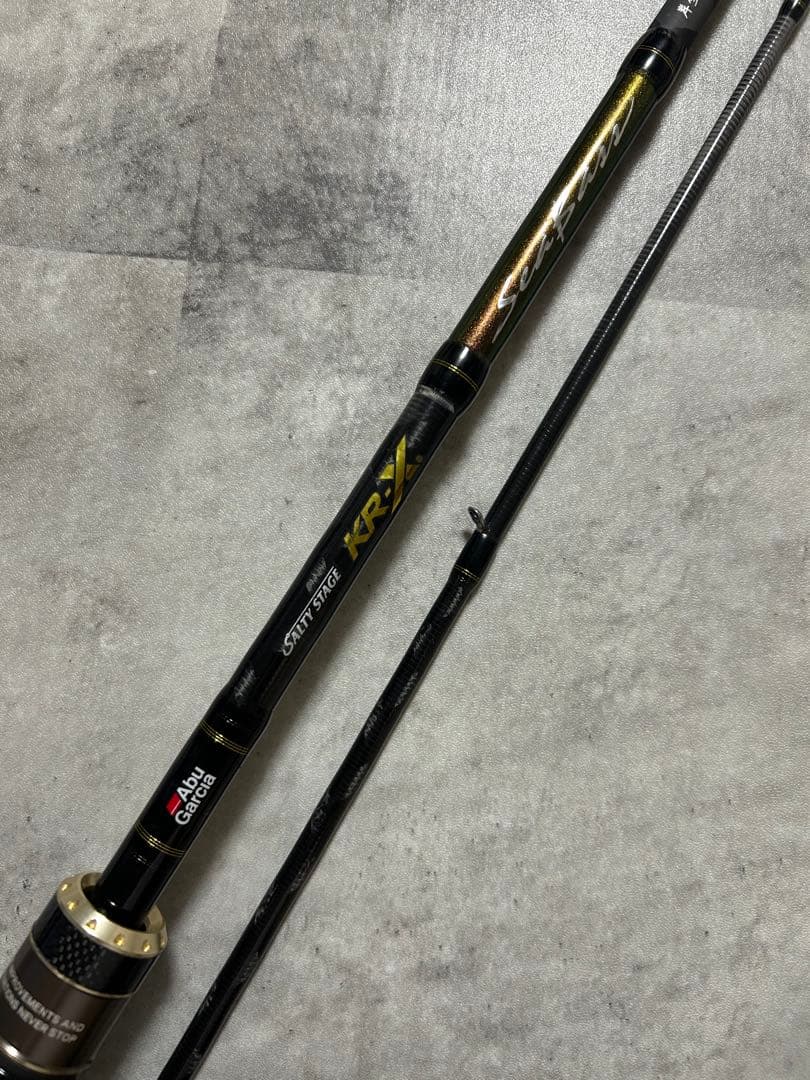 【美品】アブガルシア ソルティーステージ KR-X SXSC-71M-GJ-KR