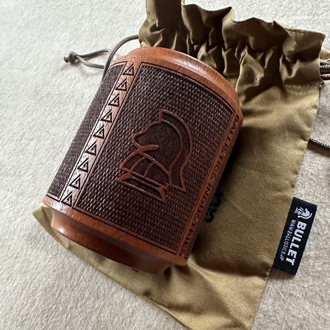 新品 BALLISTICS チェッカリング カップ ウレタン 仕上げ ブラウン