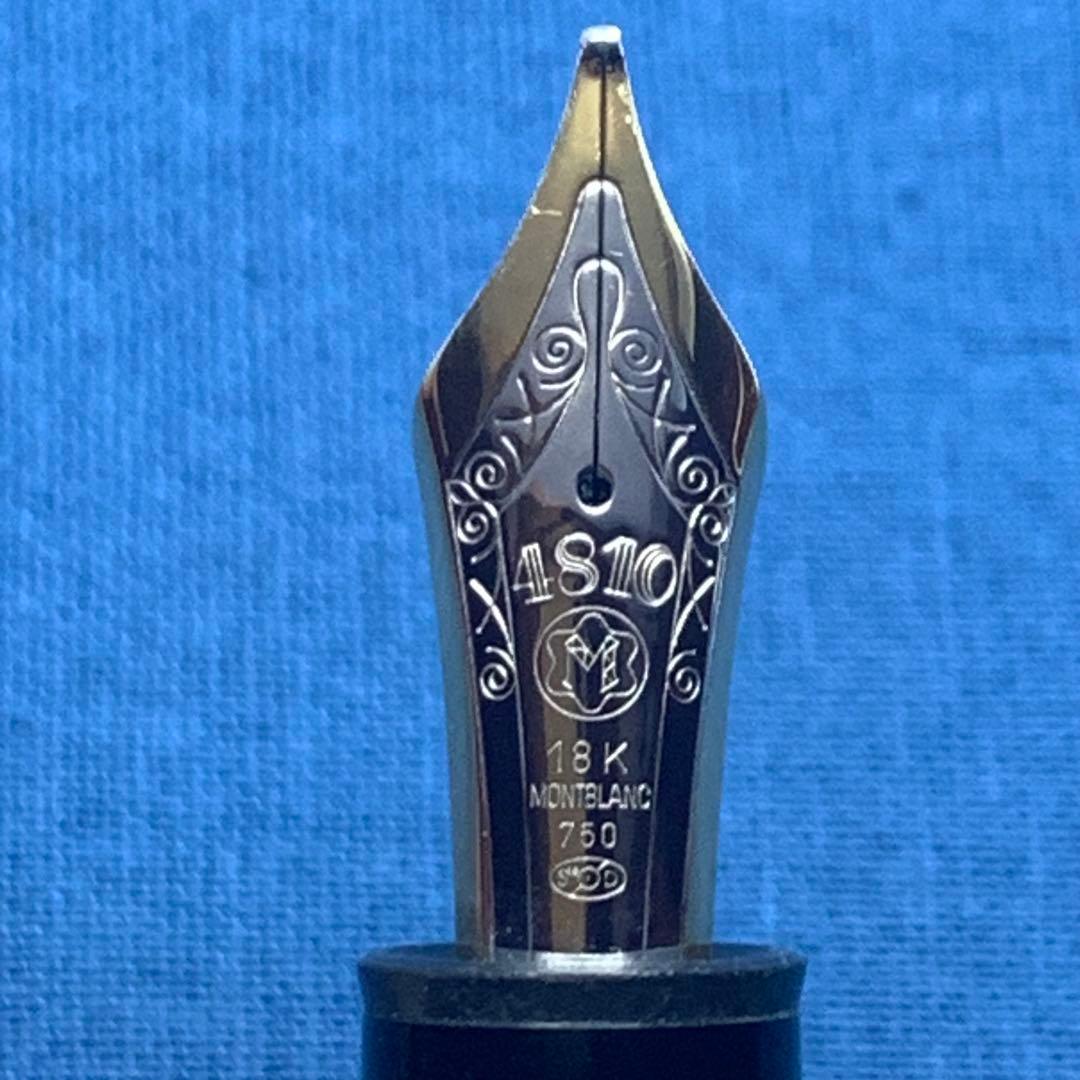 モンブラン　149 中白18K B太字 ヘミングウェイ芯　マイスターシュテュック
