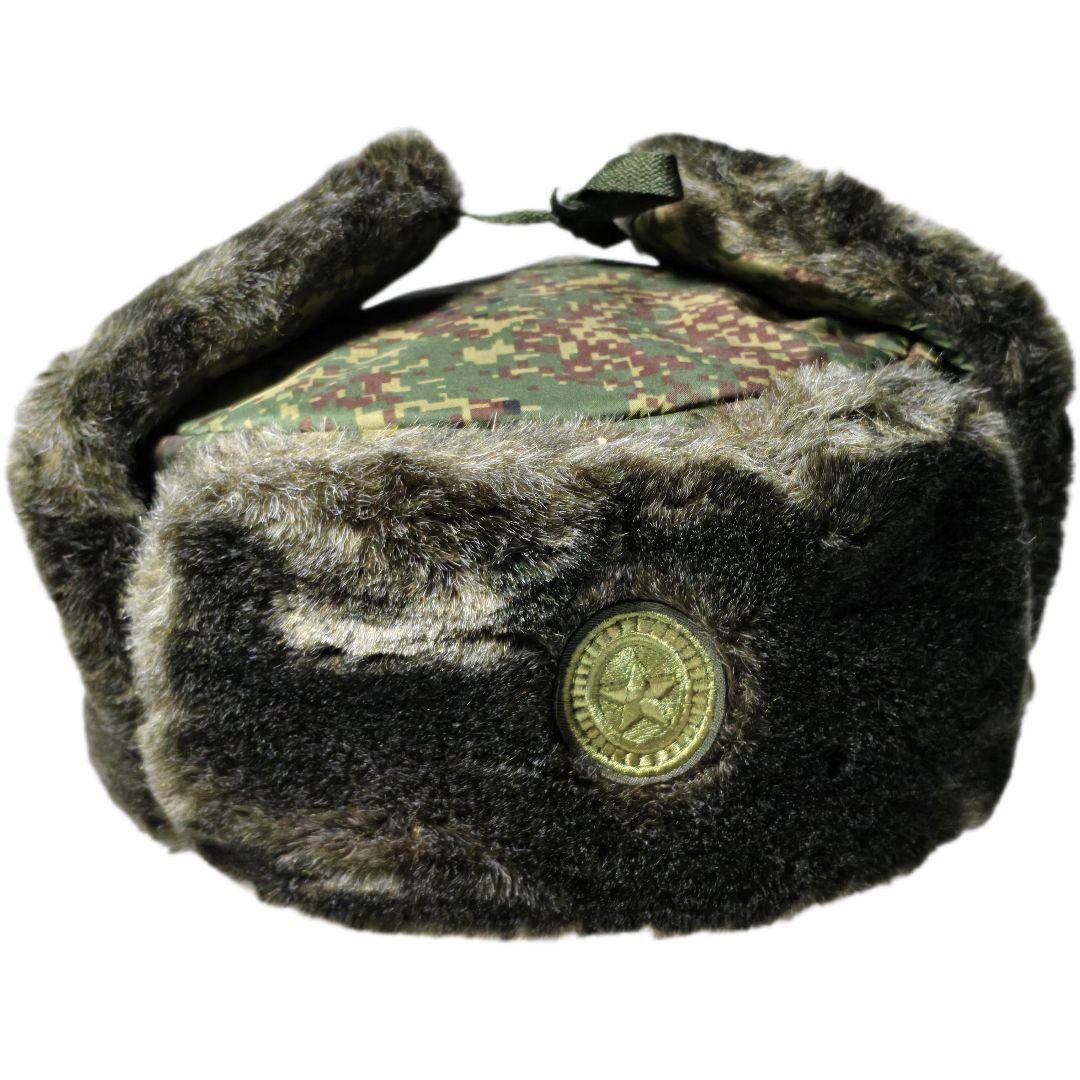 ロシア軍 実物 BTK製 VKBO ウシャンカ 防寒帽 第三世代 58cm
