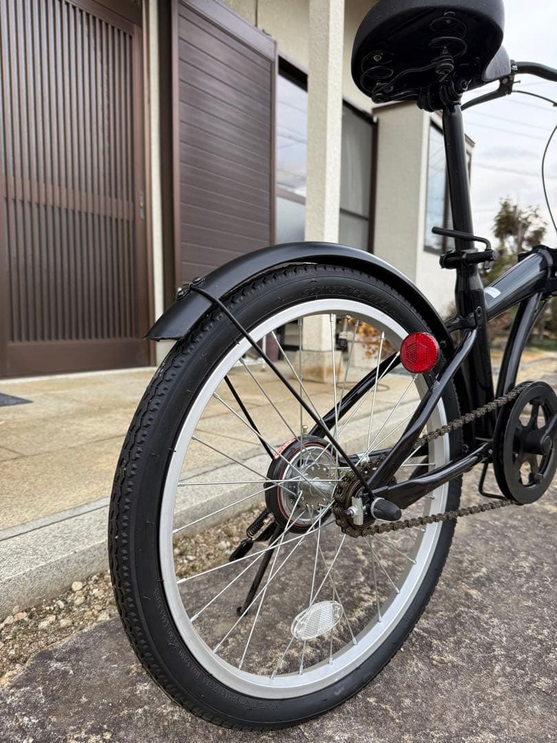 TRANSPORT 折りたたみ自転車 黒