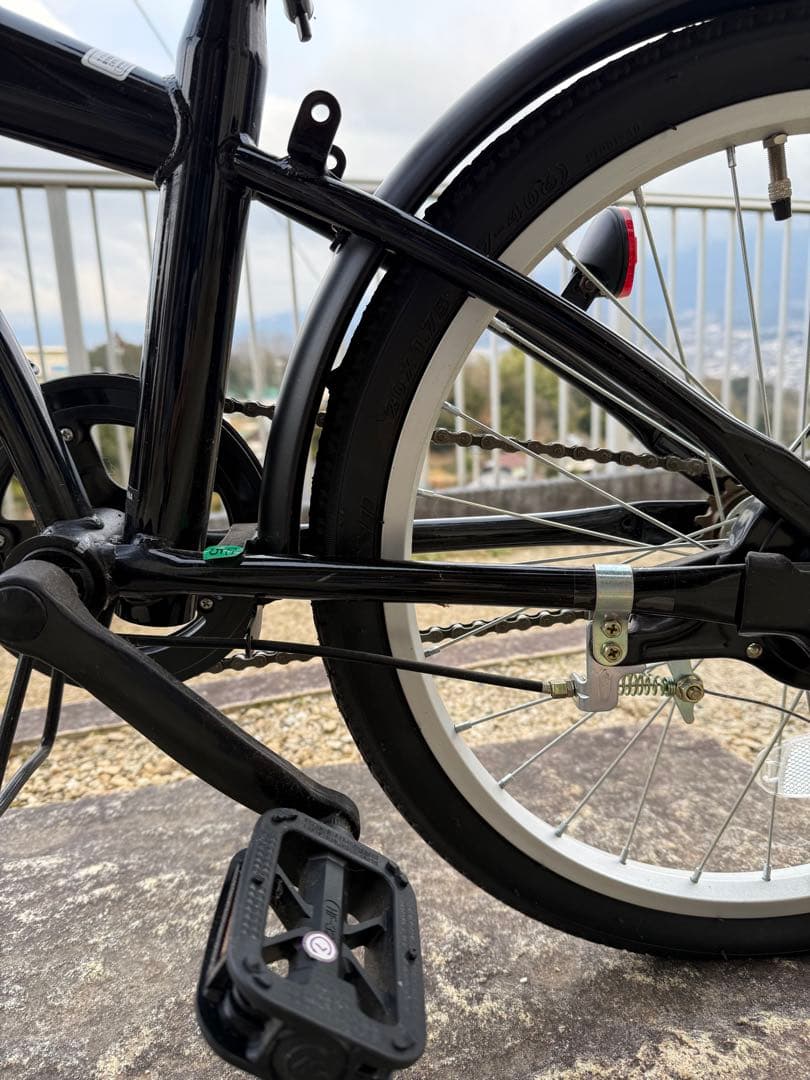 TRANSPORT 折りたたみ自転車 黒