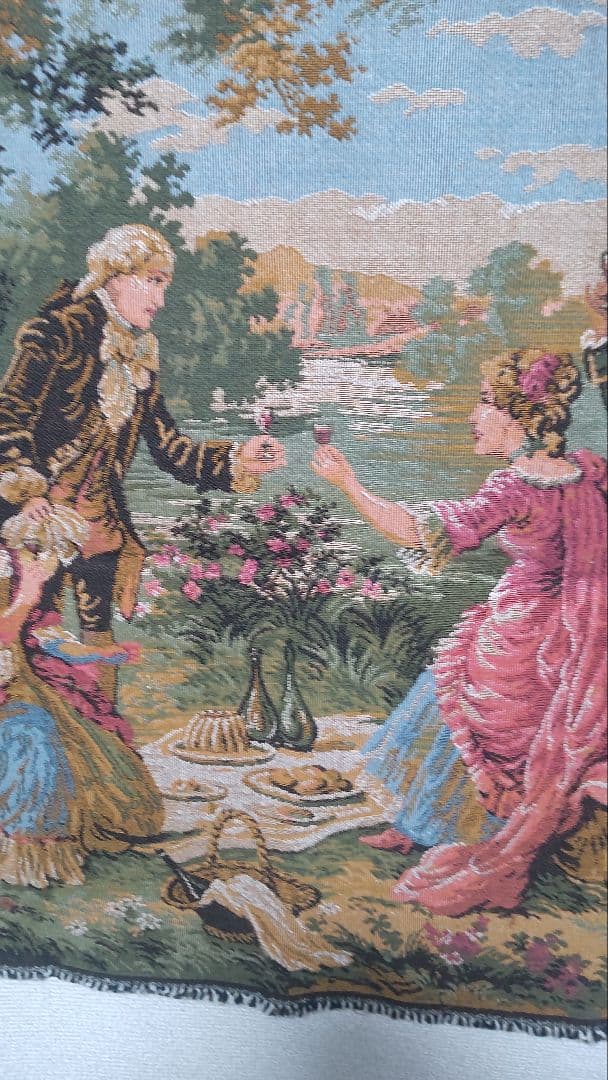 Golbys 高級フランス製ゴブラン織りアンティークラージサイズ