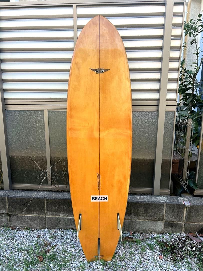 【美品】サーフテック ウッドシリーズ 7'2\" B.フレンチ マックフィッシュ