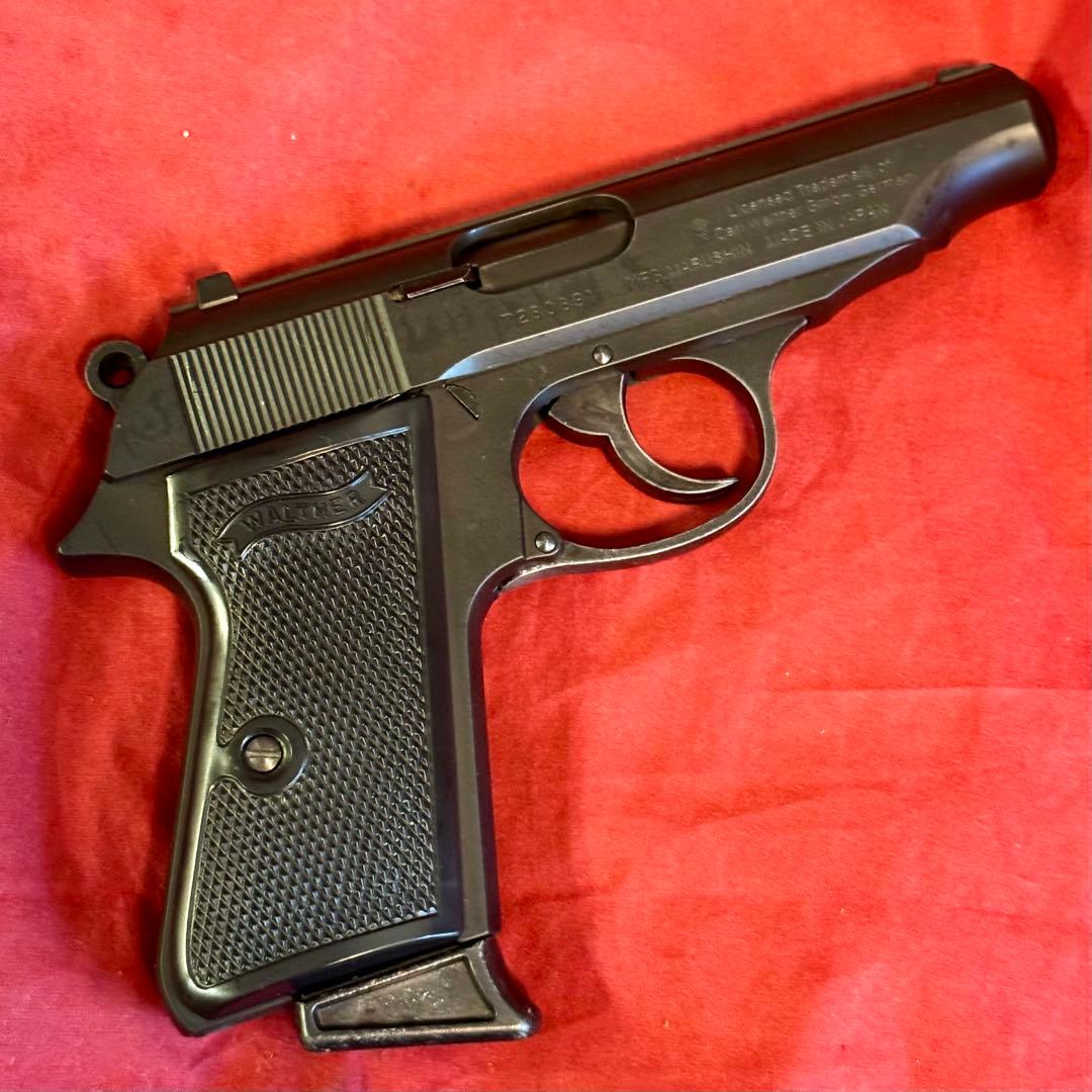 マルシン ワルサーPP Black HW プラスチック製 モデルガン