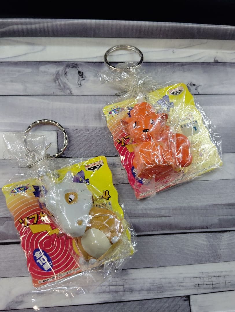 レトロ　ポケモン　ソフトキーホルダー　ピカチュウ　博士　フシギソウ　まとめ売り