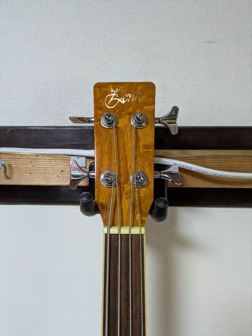 ZENN アコースティックベース フレットレスZB22CE-FL　ソフトケース付