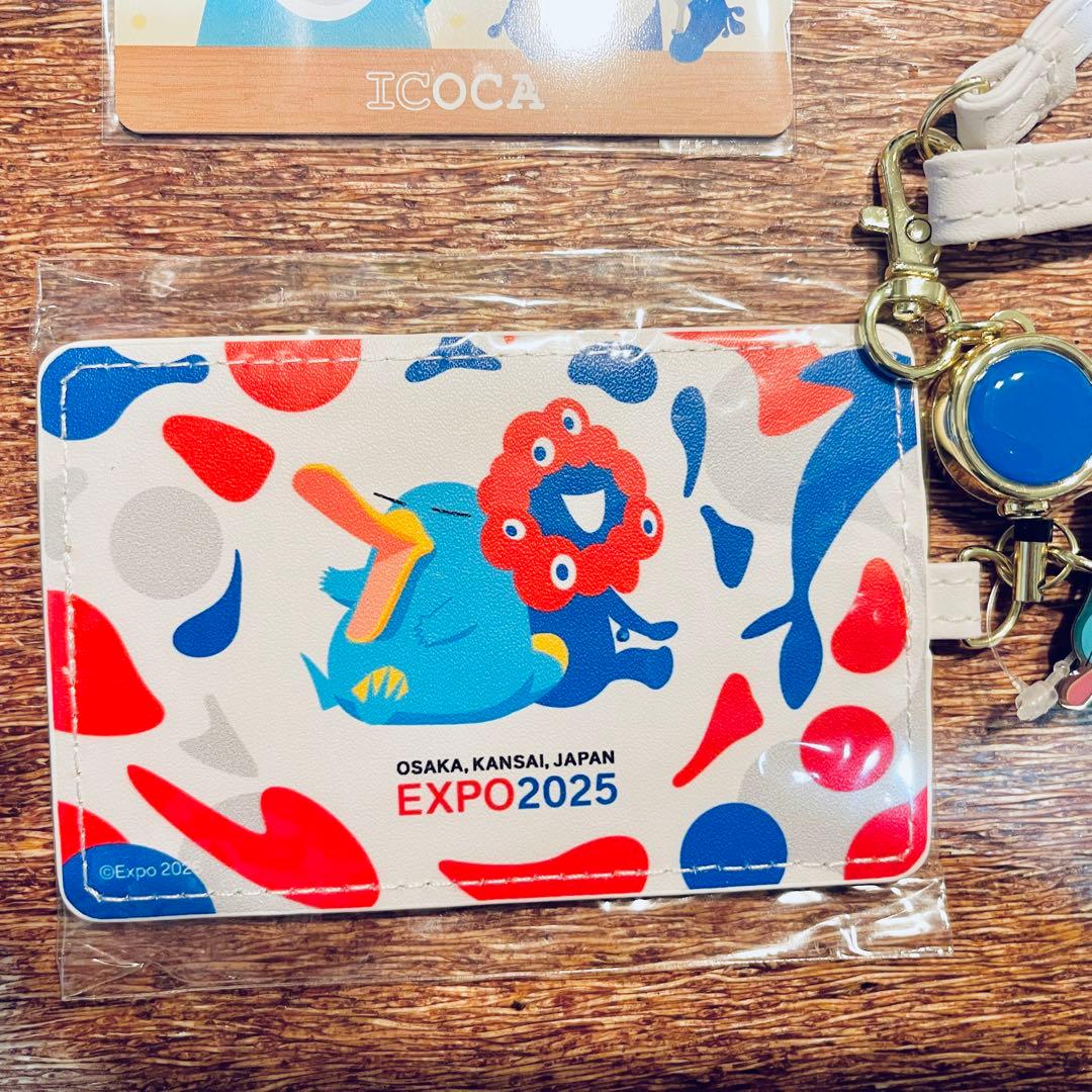 大阪万博限定　 万博記念ICOCA＋合皮パスケース　セット　EXPO2025 ⑨