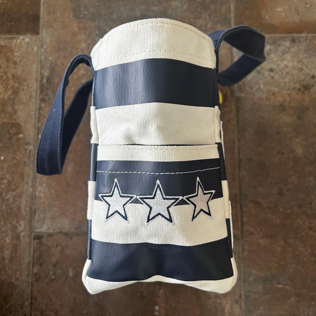 PEARLY GATES カートバッグ　30周年ワッペンニコちゃん