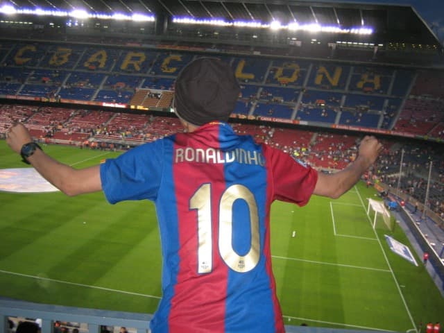 FCバルセロナ 06/07 ユニフォーム ホーム 半袖 #10 ロナウジーニョ