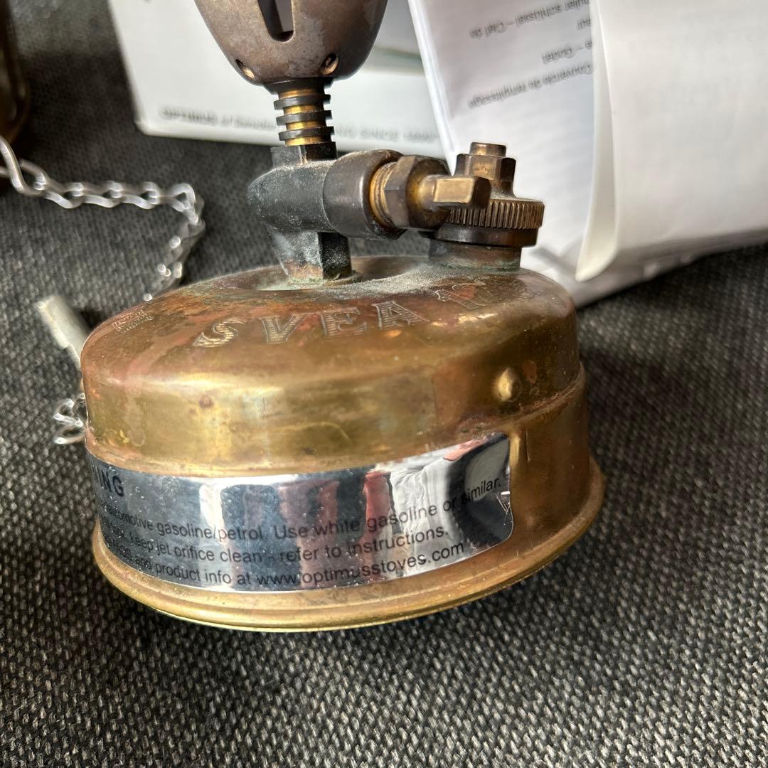 中古OPTIMUS SVEA 123r シングルバーナー