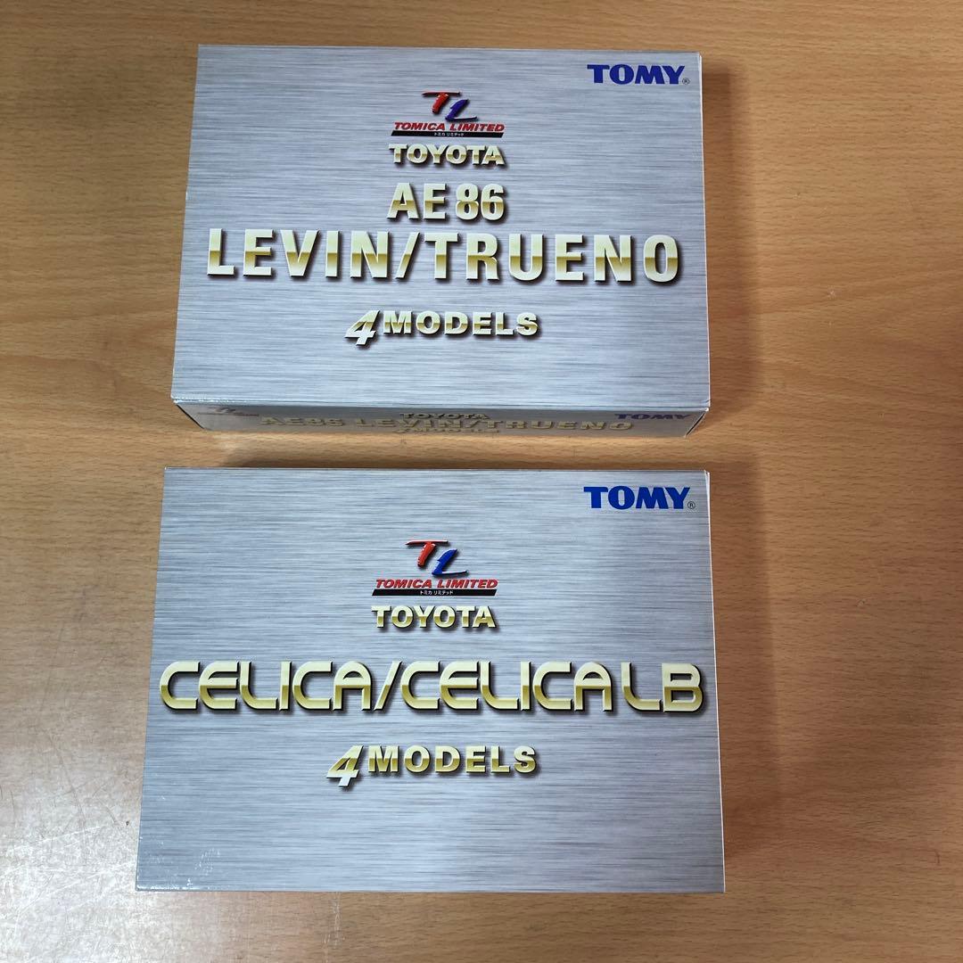 トミカ AE86 LEVIN/TRUENO & CELICA 4モデルセット