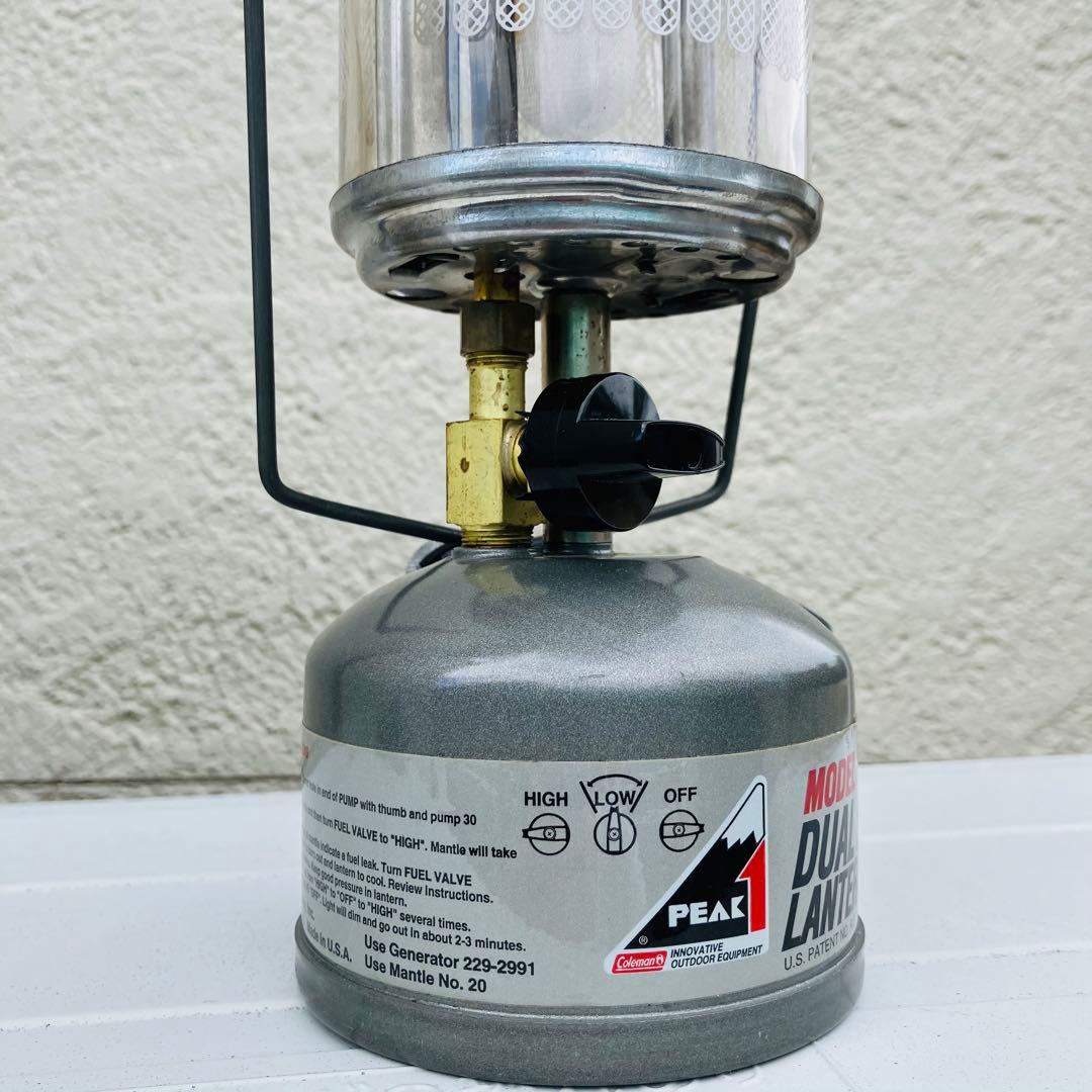 の*様 Coleman PEAK1 モデル 229 DUAL FUEL ランタン