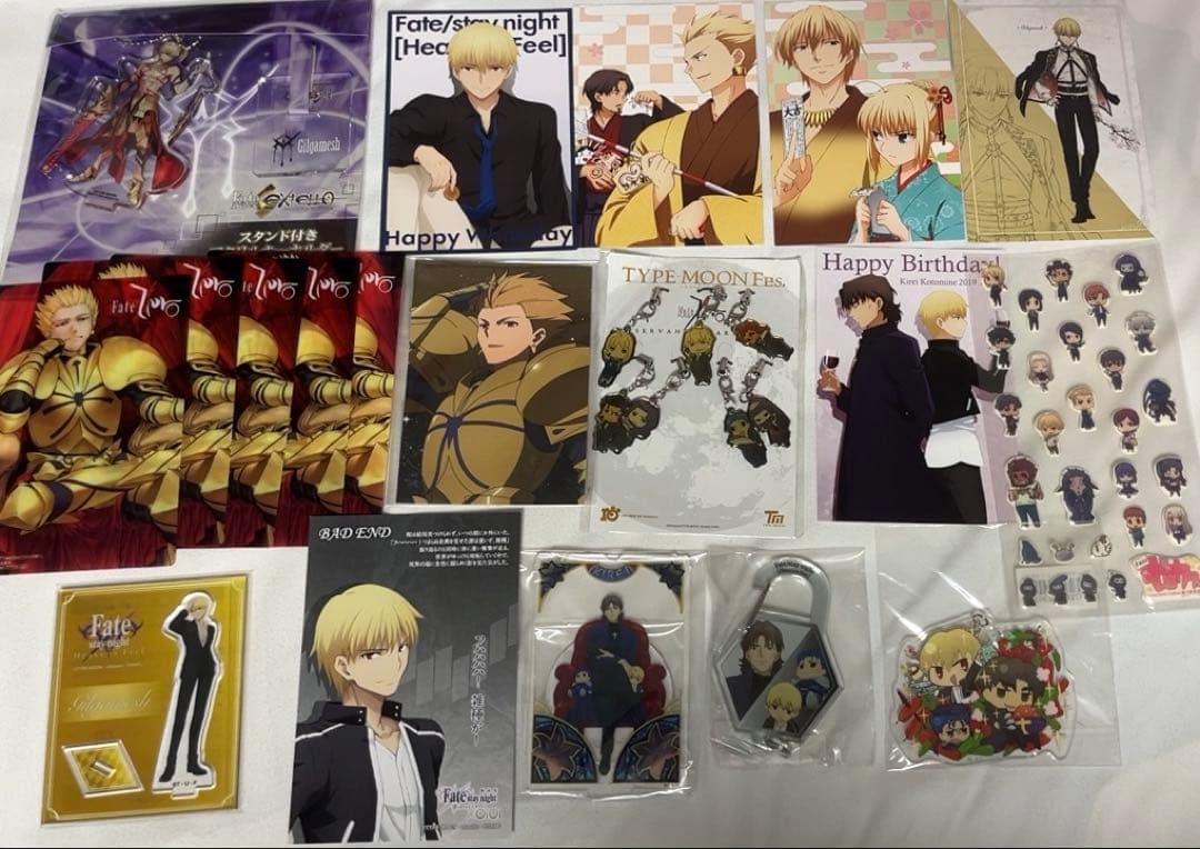 Fate fgo ギルガメッシュ　年賀状　フィナーレ　DINING zero