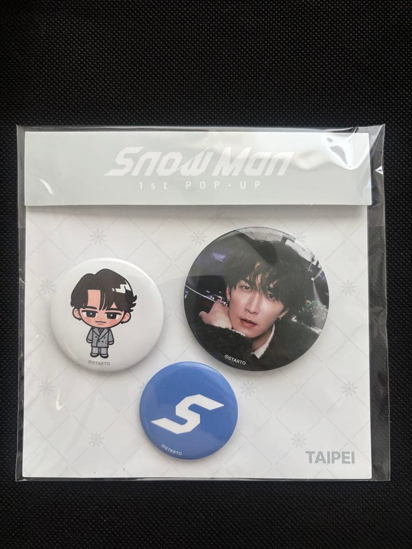 台北限定　Man popup 9人　缶バッジ＋フォトカC コンプリート