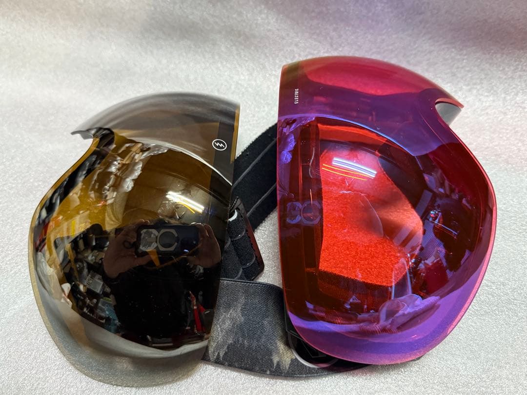 Electric ゴーグル EG3 VOLCOM コラボモデル　替えレンズ付き