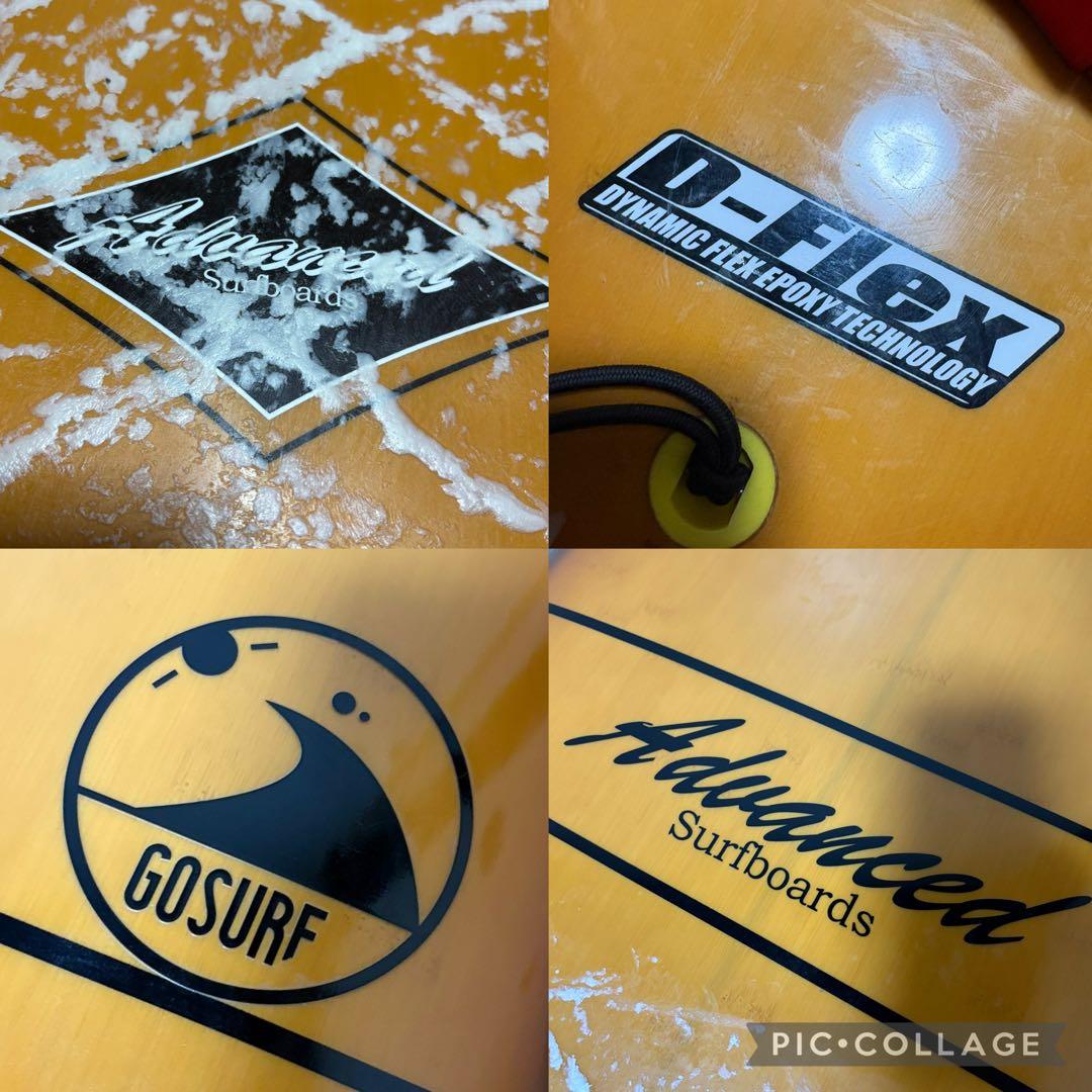 ADVANCED サーフボード 7.4 ロングボード サーフィン ミニロング