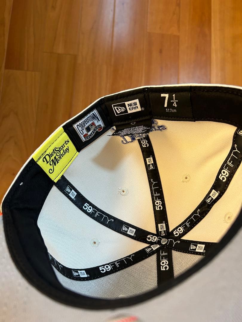 新品Diet Starts Mondayメッツ59FIFTYキャップ 7 1/4