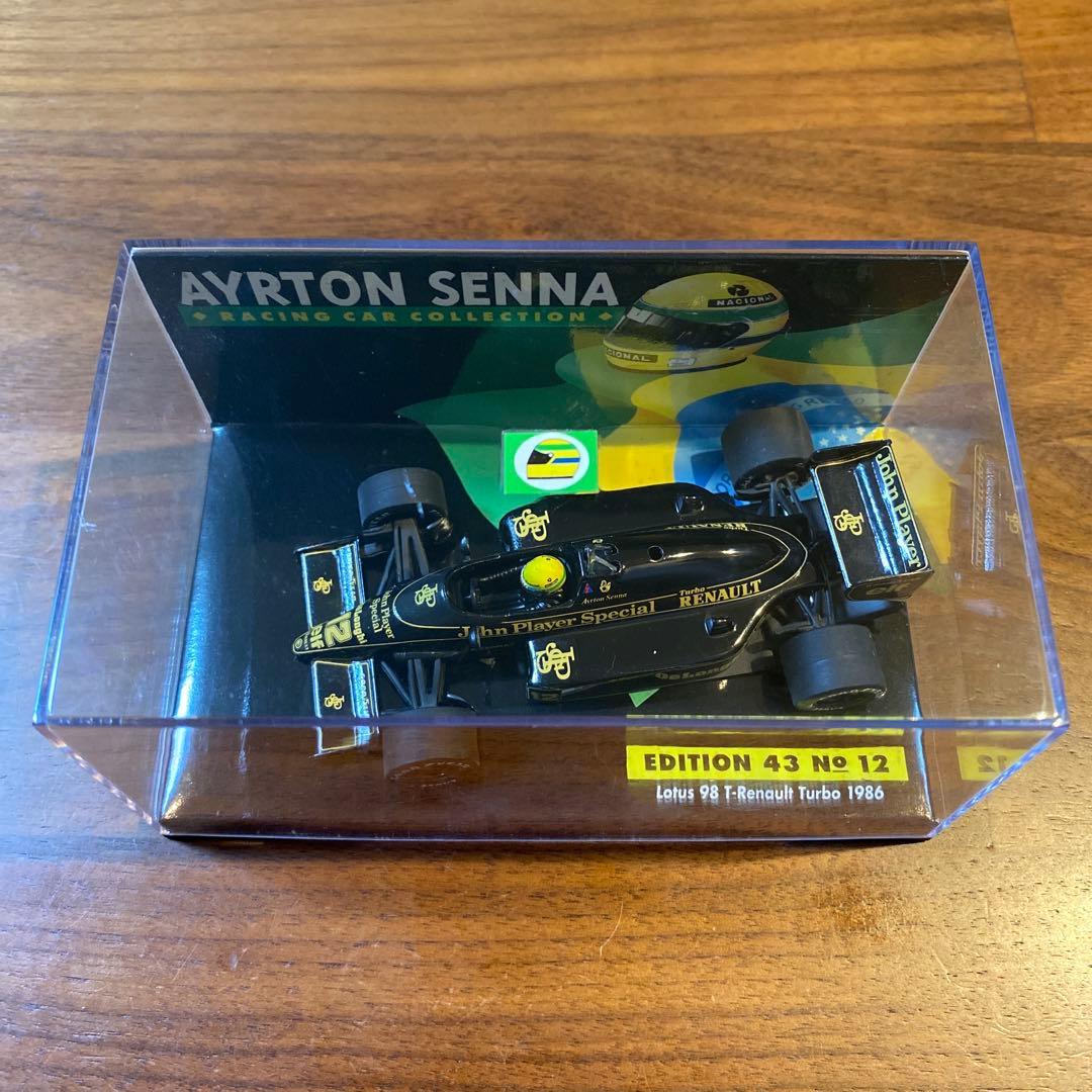 アイルトン・セナ 1986年 ロータス 98T ／ F1 ミニチャンプス