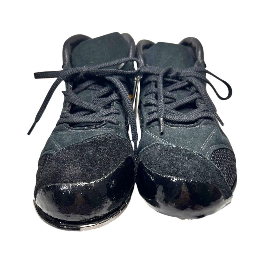 【新品未使用】asics 野球スパイク黒　スエードメッシュ　27.0