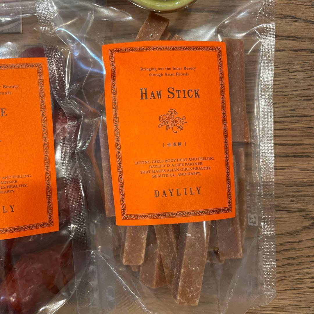 DAYLILY ティープロテイン・紅棗・ハウスティック、マグカップ4点セット