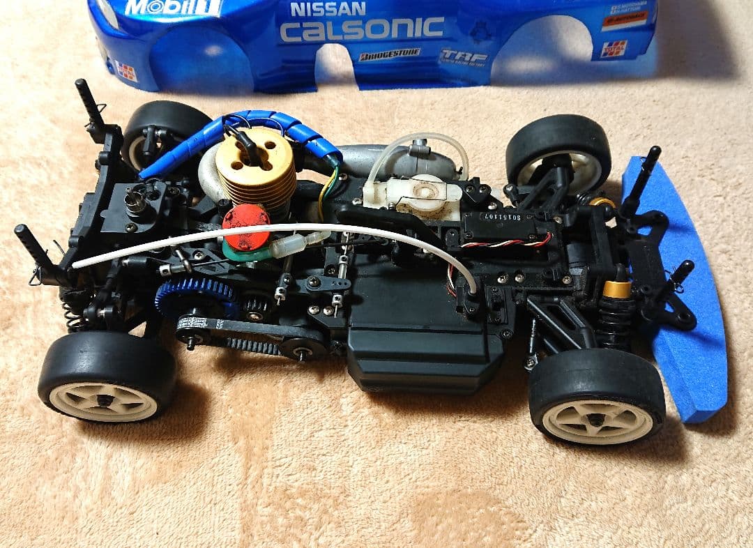 ラジコン スカイラインGTR カルソニック