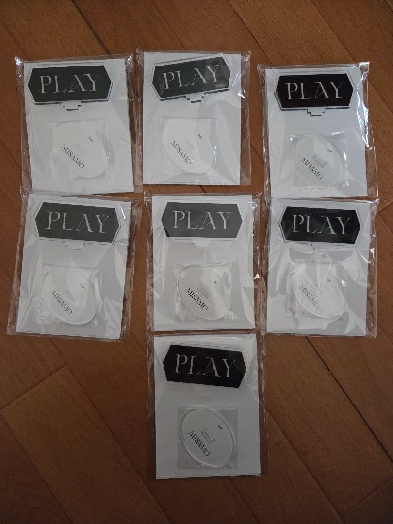 MISAMO　PLAY　JYP特典　アクスタセット