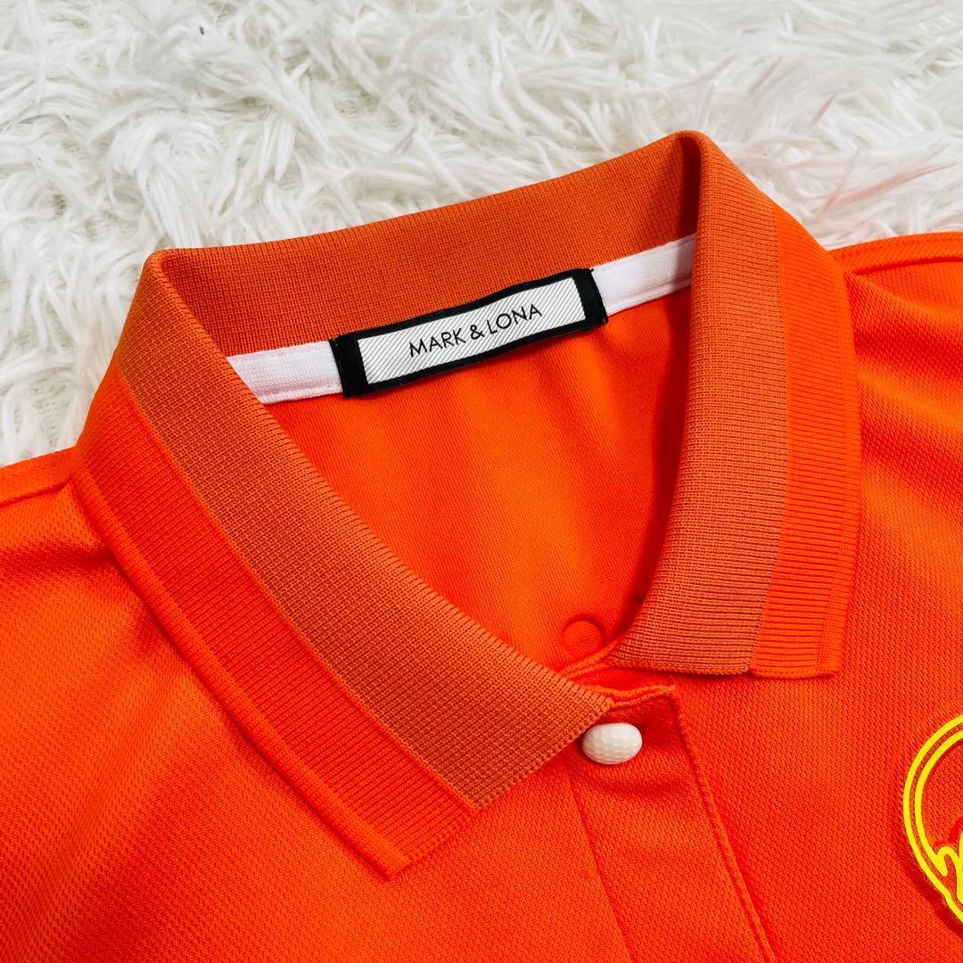 MARK &LONA マークアンドロナ ポロシャツ オレンジ36 S