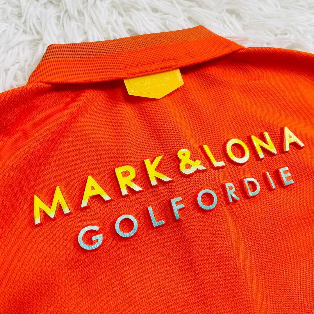 MARK &LONA マークアンドロナ ポロシャツ オレンジ36 S