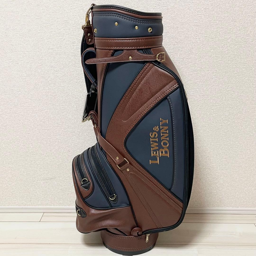 【希少未使用】kasco キャディバッグ Lewis&Bonny ルイス&ボニー