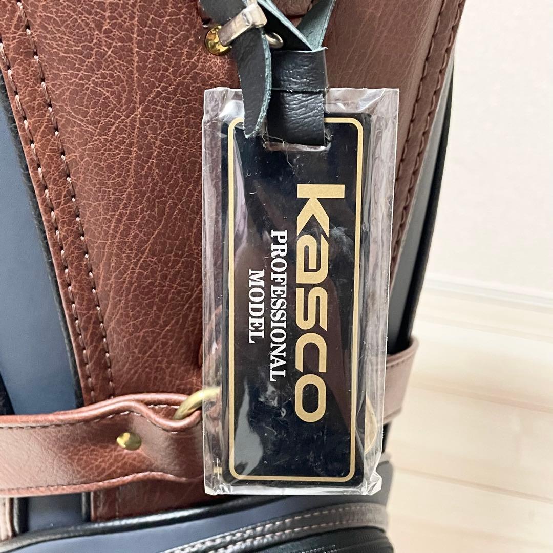 【希少未使用】kasco キャディバッグ Lewis&Bonny ルイス&ボニー