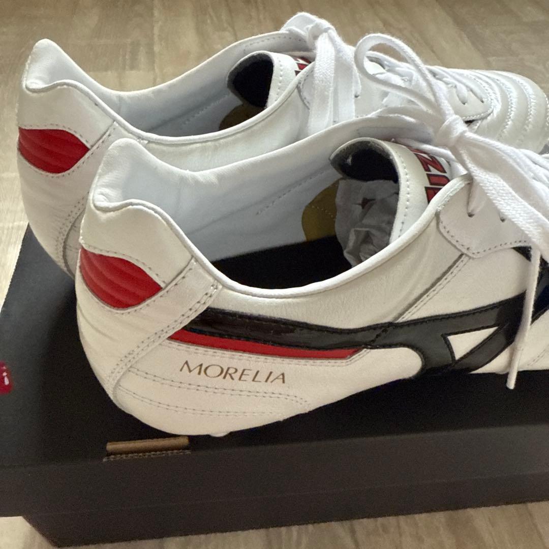 う*ん様 サッカースパイク 25.5cm モレリア II JAPAN ホワイト