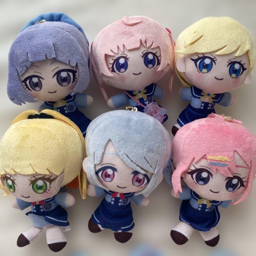 ひみつのアイプリ　ぬいぐるみ　私立パラダイス学園 Ver.2　全種セット♡