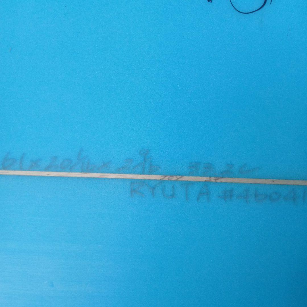 SUPERブランド ショートボード 青色 フィン付き