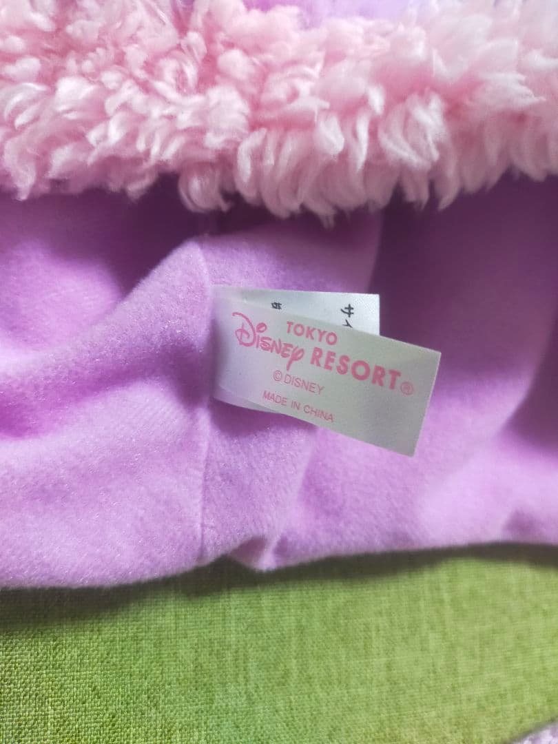 Disney/ディズニー ファンキャップ ミニー 紫 りぼん ビジュー付