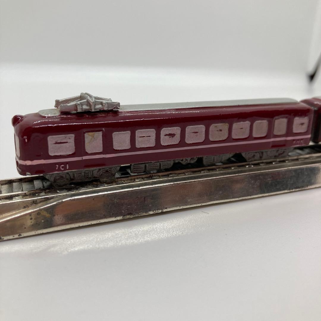 京浜急行電鉄株式会社 創立60周年記念 電車の置物 レトロ 昭和33年6.1