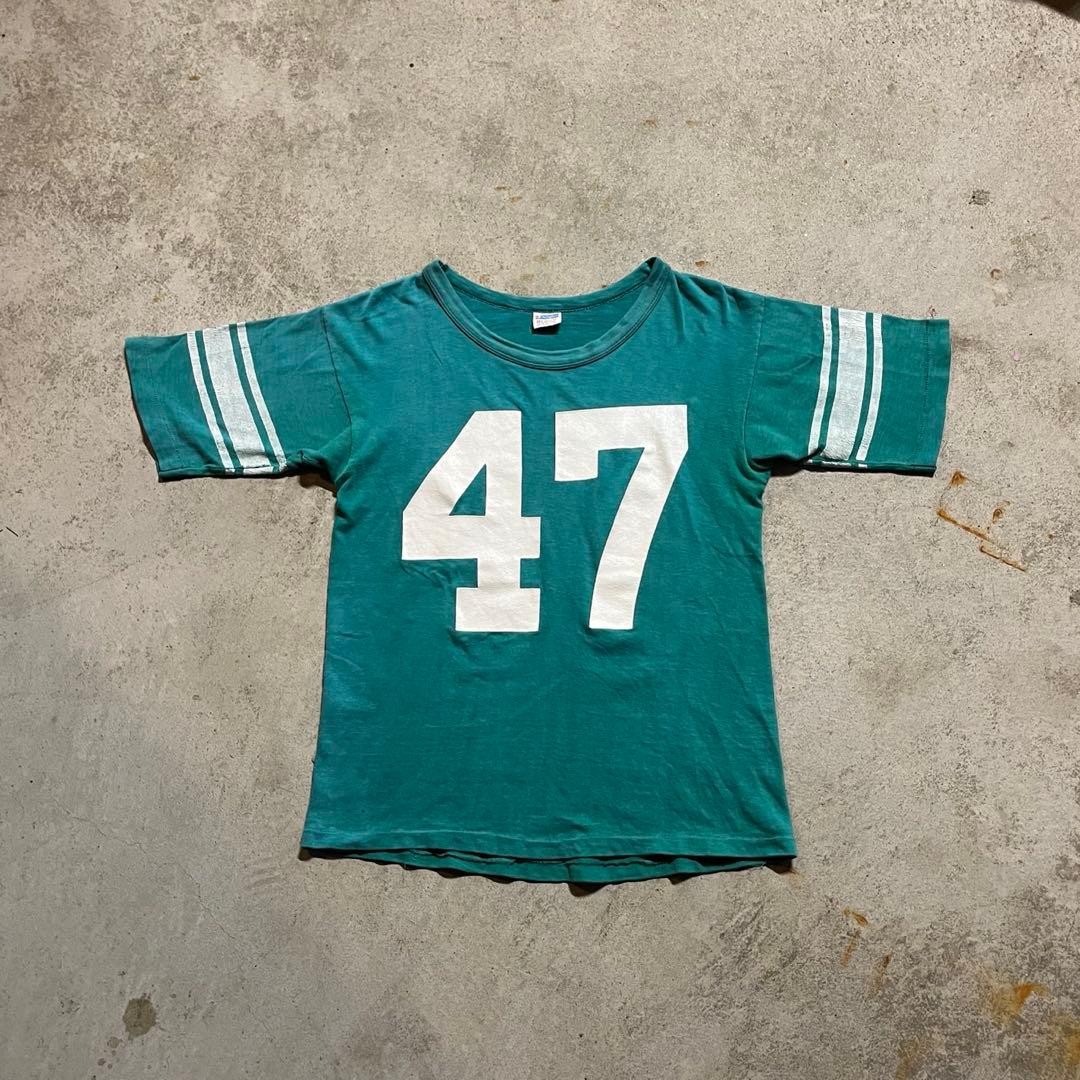 70’s vintage champion フットボールTシャツ　アメカジ　希少