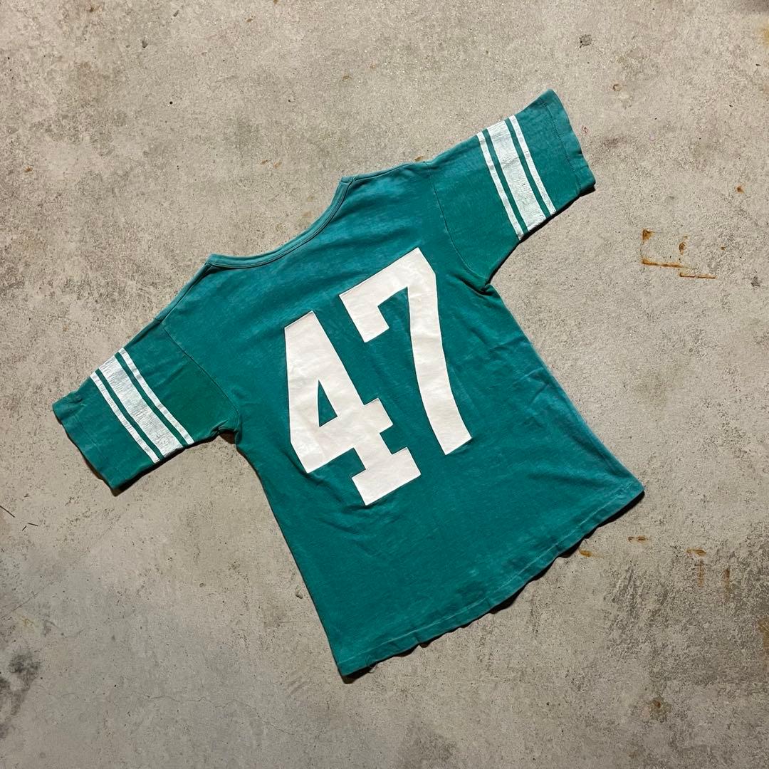 70’s vintage champion フットボールTシャツ　アメカジ　希少