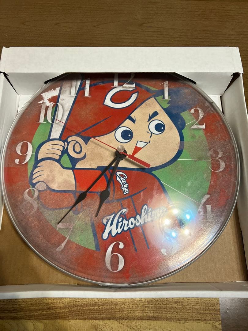 【レア】広島東洋カープ2013限定グッズ　ガレージクロックカープ坊や　30個限定